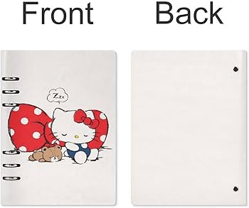 Amazon.co.jp: ハローキティ システム手帳 PU ノートメモ帳